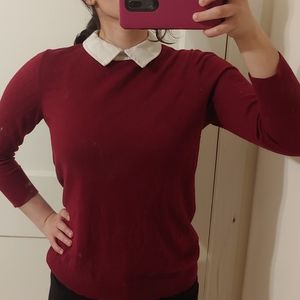Ann Taylor Red Shirt